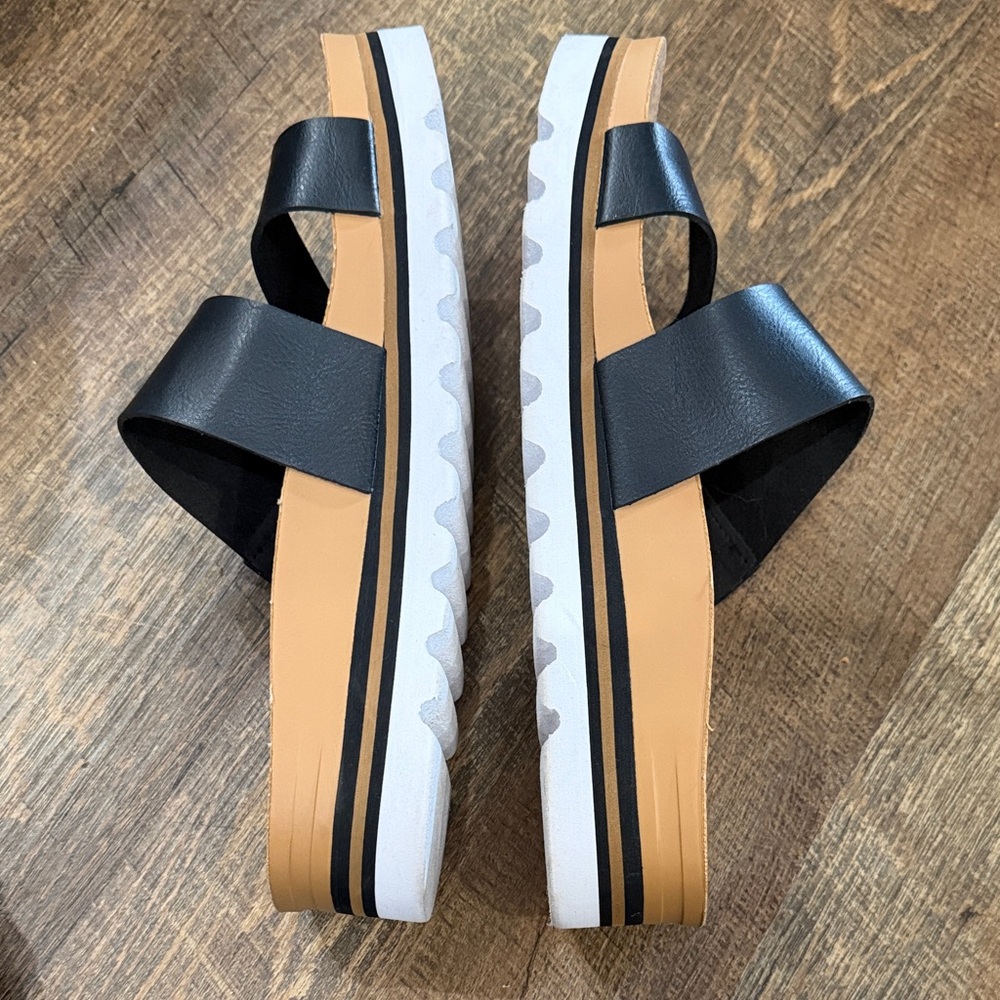 Black Reef Ladies Cushion Vista Hi Sandal (Size 11) - Picture 8 of 10